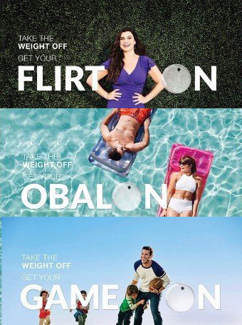 Stacked Obalon Non-Surgical Weight Loss balloon ads